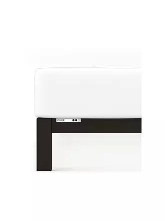 SCHLAFGUT | Jersey Spannleintuch PURE 140x200cm Full White L | 